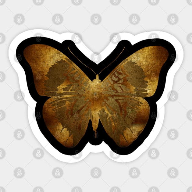 Iron Butterfly Sticker by adamzworld